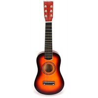 VT Classic Acoustic Beginners Children's Kid's 6 String Toy Guitar Musical Instrument w/ Guitar Pick, Extra Guitar String (Orange)   565495720